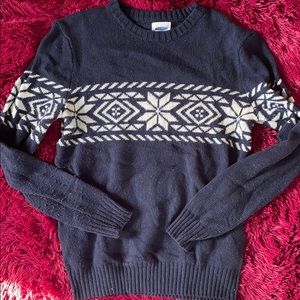 Old Navy navy wool sweater